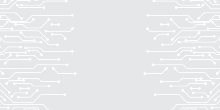 Abstract Grey white technology background, Hi tech digital connect, communication, high technology concept, science, technology, vector illustration