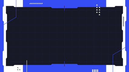 クール スポーツ サイバー FPS e-sports VTuber 配信 サムネイル バナー デザイン 背景 イラスト © ramune