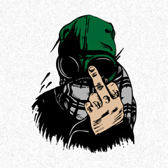 ultras casual football with a bar scarves