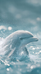 dolphin in the water