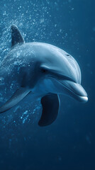 dolphin in the water