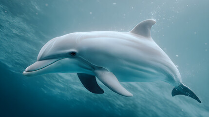 dolphin in the water