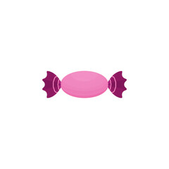 a pink candy on transparent background high quality