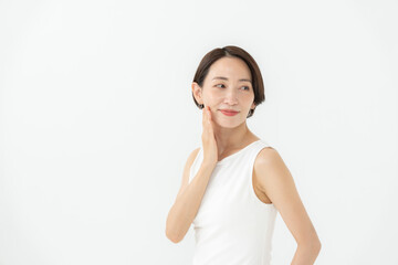 女性　スキンケア