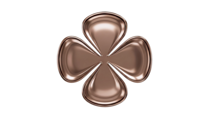 Bronze Clover Symbol