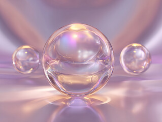 pink crystal ball
