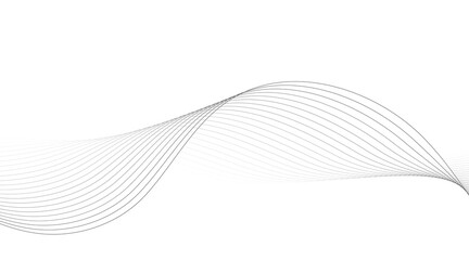 Abstract wavy lines illustration