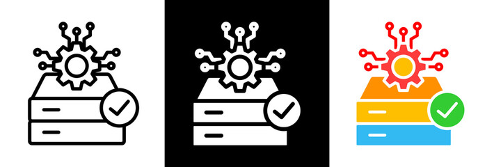 Data Engineering triple icon