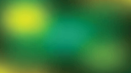 Fototapeta premium Vibrant green and yellow blur