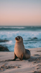 Seal on the beach