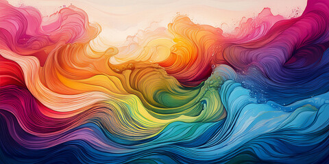 [Light Effects Icons] Abstract Color Arc 抽象的なカラーアーク (dynamic)