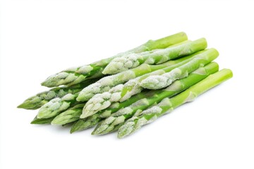 Frozen Asparagus Spears with Frost