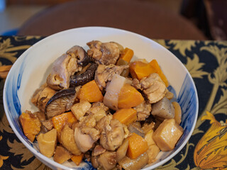 心温まるお正月の味。具沢山のがめ煮