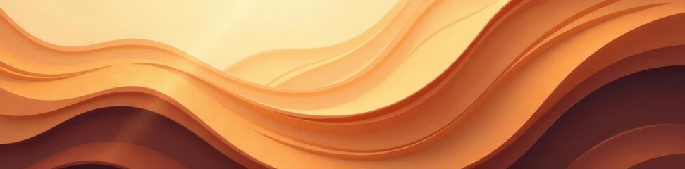 Subtle beige to deep brown gradient, abstract swirling pattern, backdrop, color, wallpaper