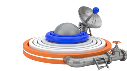 Abstract Technology and Communication Elements