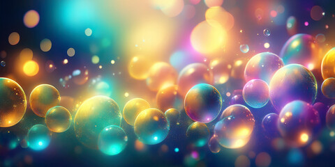 [Light Effects Icons] Abstract Color Splash 抽象的なカラースプラッシュ (bokeh)