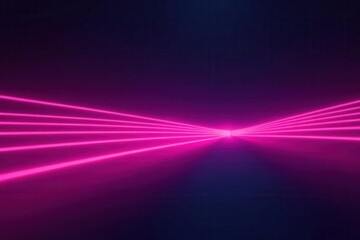 Abstract pink neon lines, dark background, spotlight effect, pink, illustration, vibrant