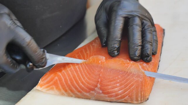 Learn how to prepare salmon with expert techniques