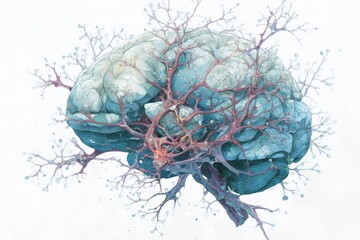 The amygdala growing larger and more reactive over time.