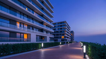 Luxury Real Estate Investment And Property Development Business Concept