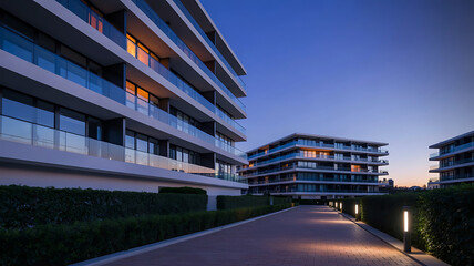 Luxury Real Estate Investment And Property Development Business Concept