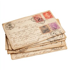 Vintage postcard envelopes vintage retro.