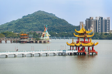 台湾　高雄　蓮池潭