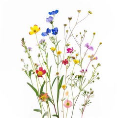 Ikebana wildflowers purple plant petal.