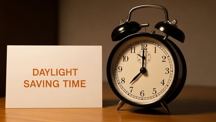 Daylight saving time clock