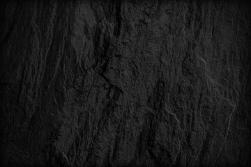 Dark grey black slate background or texture.