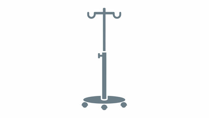 Medical IV Stand with Wheels