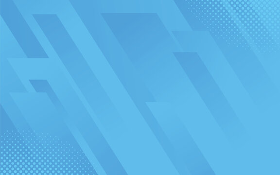 Abstract bright blue background vector