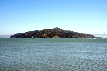 Angel Island seen from Tiburon on a summer morning