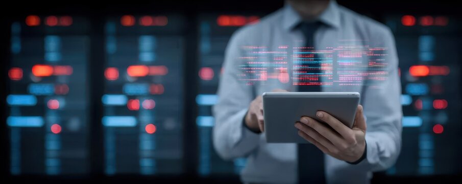 This professional view reflects enterprise management driven by connectivity with a server database foundation and future ready glow