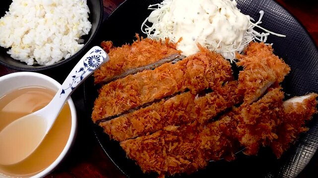 한국,음식,돈까스,돼지고기,Korean, food, pork cutlet, pork