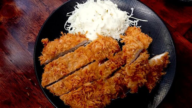 한국,음식,돈까스,돼지고기,Korean, food, pork cutlet, pork