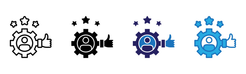 Reliable Icon Multi Style Vector Illustration