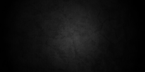 Abstract black distressed Rough texture grunge concrete background. Textured dark stone black grunge background, old grunge background. Chalk board and Black board grunge backdrop background. © armans