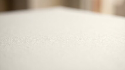Clean paper surface with a very soft focus on the distant edges