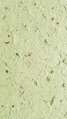 Recycled paper texture with a light green tint for a vertical design