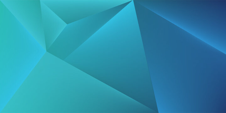 Abstract background with blue and teal colors. The background features a gradient and textured style with overlapping geometric shapes. Minimal abstract gradient geometric vector background
