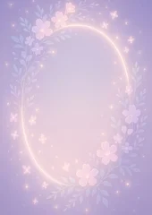 Sierkussen Meisjeskamer Ethereal floral glowing design  © Rawpixel.com