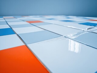 Professional Office Supply Catalog Mockup with Modern Weekly Planner Structured Planning for Business Marketing Content