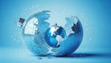 Fractured globe network