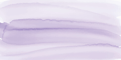 Pale Lavender Watercolor Texture with Organic Bleeds and Soft Violet Stains on White Paper