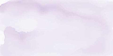 Abstract Light Purple Watercolor Wash Background with Soft Horizontal Texture for Wedding Invitations