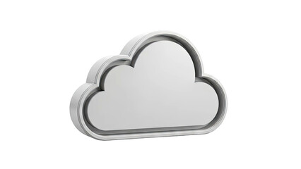 3D Cloud Icon