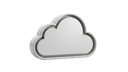 3D Cloud Icon
