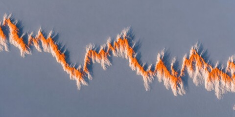 Modern Cryptocurrency Stock Market Volatility Chart Professional Finance Data Pattern for Investment Analysis and Digital Marketing