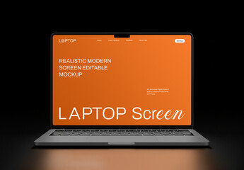Laptop Screen Mockup
